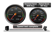 Broadband speed test